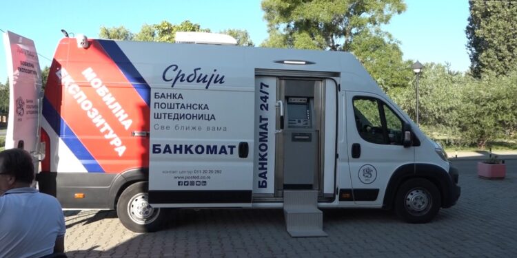 Mobilne ekspoziture Poštanske štedionice u tri MZ u Pančevu