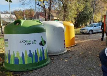 Kontejneri za reciklabilni materijal postavljeni u Kačarevu