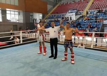 Uroš Janjić vicešampion Balkana u kik boksu