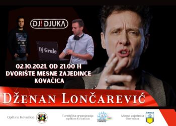 KOVAČICA: Koncert Dženana Lončarevića 2. oktobra