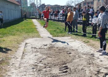 Opštinsko takmičenje u atletici u Kovinu