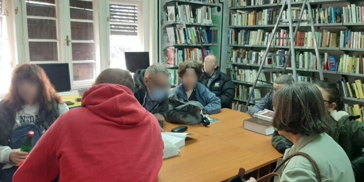 Biblioterapija sa pacijentima SBPB „Kovin“