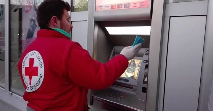 Dezinfekovani bankomati u Kovinu
