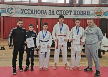 Održano Opštinsko školsko prvenstvo u karateu u Kovinu
