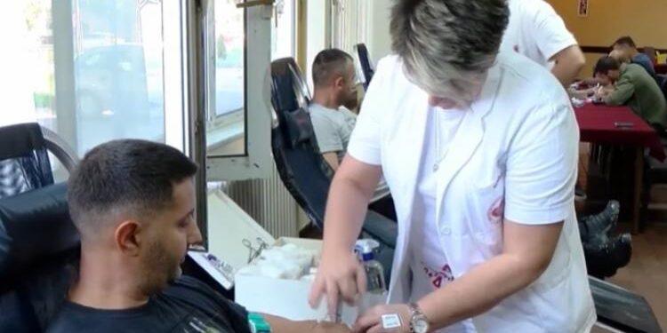 Akcija dobrovoljnog davanja krvi u Plandištu
