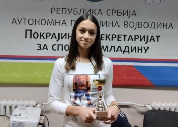 Ksenija Mrkela iz Pančeva najbolja atletičarka AP Vojvodine za pionire