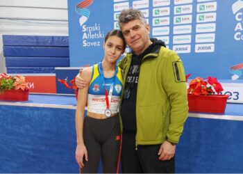 Ksenija Mrkela iz Pančeva vicešampion Srbije u trci na 800 metara
