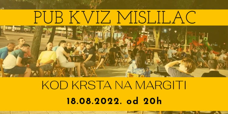 Kviziranje na Margiti 18. avgusta u Pančevu