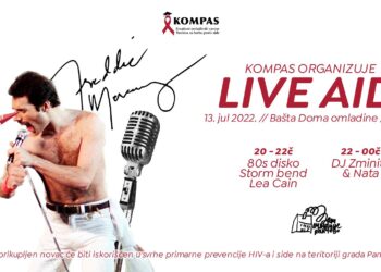 „Live Aid 2022“ u Domu omladine u Pančevu 13. jula
