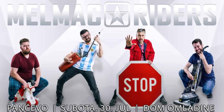 Koncert „Melmac Riders“ u Pančevu 30. jula