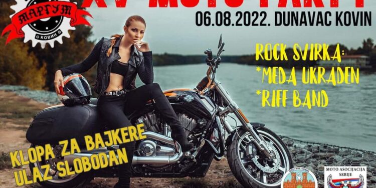 Moto skup u Kovinu 6. avgusta