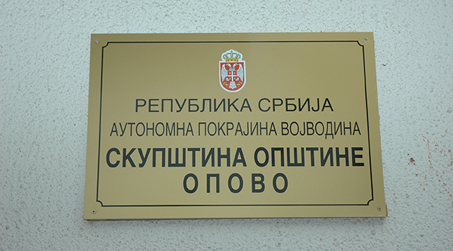Skupština opštine Opovo zaseda po 9. put, na dnevnom redu drugi rebalans budžeta