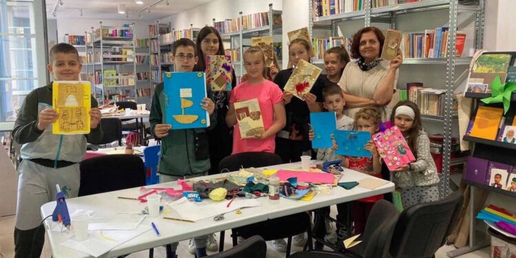 Letnje kreativne radionice u Biblioteci u Opovu