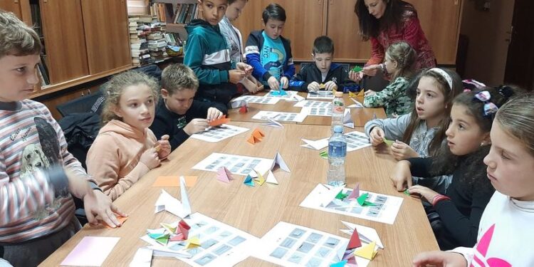 Radionice origamija i glume za decu u Kačarevu