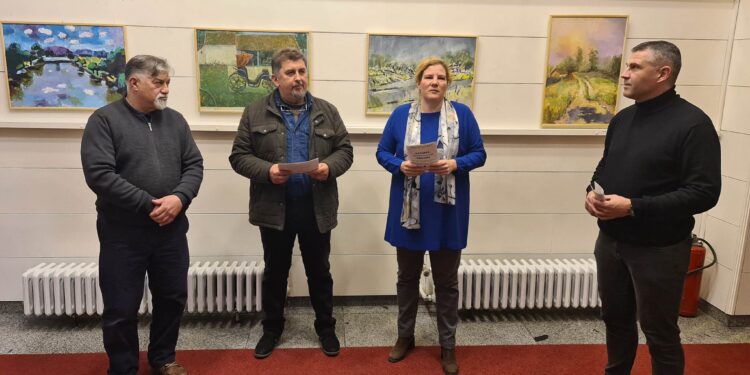 Otvorena izložba “Likovna kolonija Ivanovo 2019-2022”