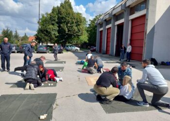 Obuka u pružanju prve pomoći u Pančevu za Specijalizovane jedinice Civilne zaštite
