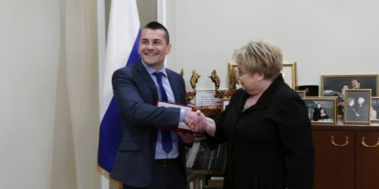Živković nagrađen