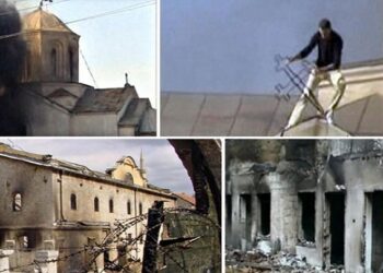 GODIŠNJICA POGROMA NAD KOSOVSKIM SRBIMA: Divljanje Albanaca ostavilo mrtve ljude, spaljena sela i crkve