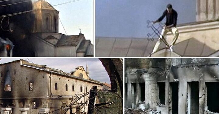 GODIŠNJICA POGROMA NAD KOSOVSKIM SRBIMA: Divljanje Albanaca ostavilo mrtve ljude, spaljena sela i crkve