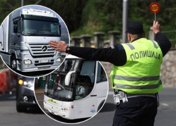 MUP: Od danas do 25. jula pojačana kontrola vozača teretnih vozila i autobusa