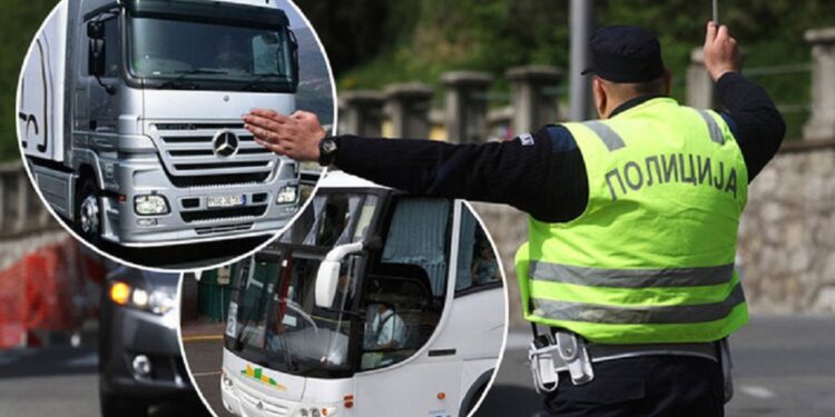 MUP: Od danas do 25. jula pojačana kontrola vozača teretnih vozila i autobusa