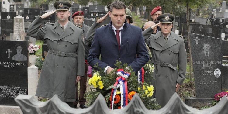 U Pančevu položeni venci na spomenik palim borcima u Prvom svetskom ratu