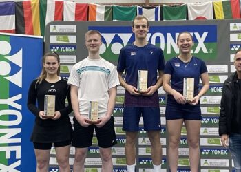 Zlato za Tomića i Vitman na badminton turniru u Sloveniji