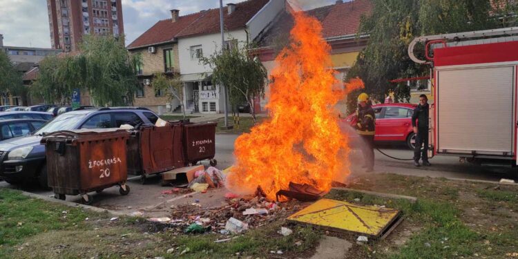 Brzom akcijom vatrogasaca u Pančevu izbegnuta velika materijalna šteta