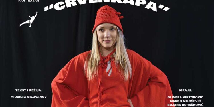 Predstava za decu “Crvenkapa” 8. oktobra u Opovu
