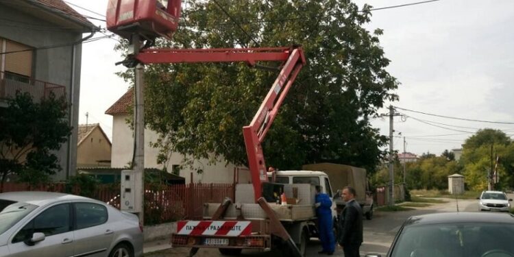 Menja se neispravna ulična rasveta u naselju Misa