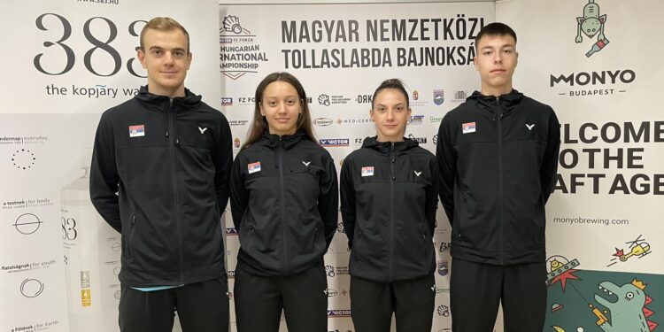 Pančevka Anđela Vitman u paru s Mihajlom Tomićem osvojila bronzu na turniru u Budimpešti