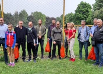 Humani Spartanci iznenadili najbolju svetsku mladu atletičarku Sanju Marić
