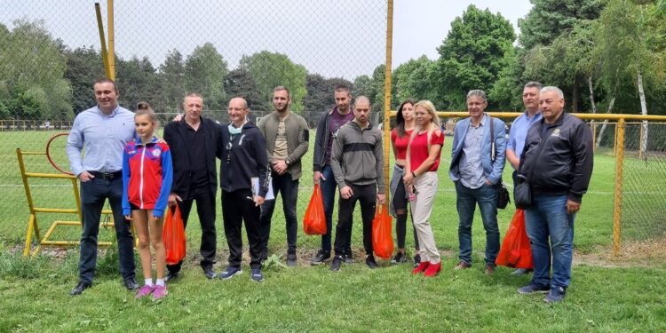 Humani Spartanci iznenadili najbolju svetsku mladu atletičarku Sanju Marić