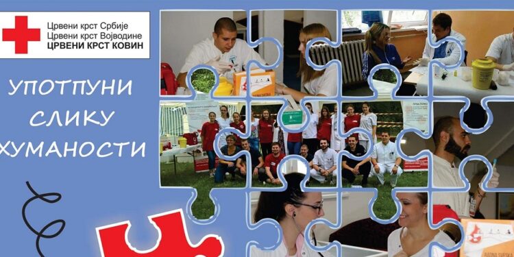 Crveni krst Kovin organizuje simulaciju davanja krvi