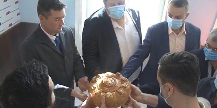 Obeležena krsna slava Opštinskog odbora Srpske napredne stranke u Kovačici (VIDEO)