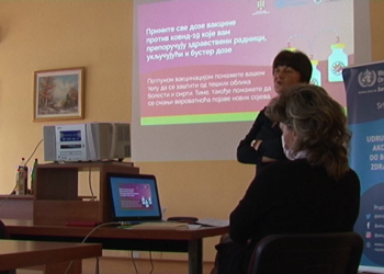 Promovisana vakcinacija u Domu zdravlja u Kovačici