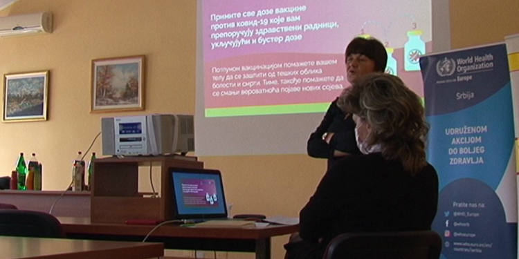 Promovisana vakcinacija u Domu zdravlja u Kovačici