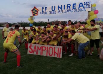 FK Unirea šampion Druge južnobanatske lige Zapad