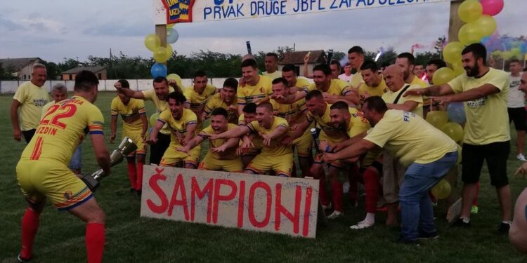 FK Unirea šampion Druge južnobanatske lige Zapad