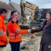 Maja Vitman posetila gradilište u ulici Bratstva Jedinstva