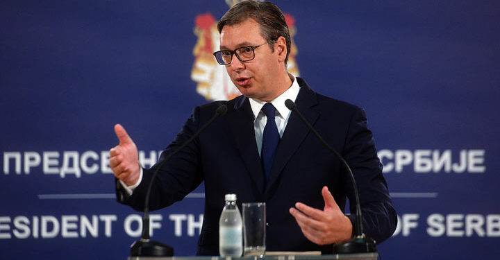 Predsednik Vučić sinoć primljen na VMA!