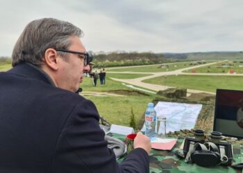 VUČIĆ U JUŽNOM BANATU: Združena taktičko-pokazna vežba sa bojevim gađanjem Vojske i MUP „Odgovor 2021“