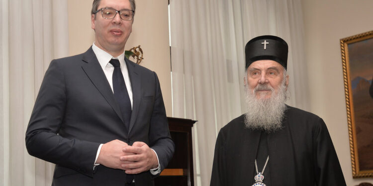 Saopštenje o razgovoru Predsednika Vučića i Patrijarha Irineja