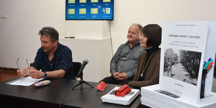 U Opovu predstavljena nova knjiga Jozefa Franka „Krvavi april u Pančevu“