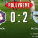 Železničar 45 minuta deli od istorije: Pančevci na Novom Beogradu vode 2:0