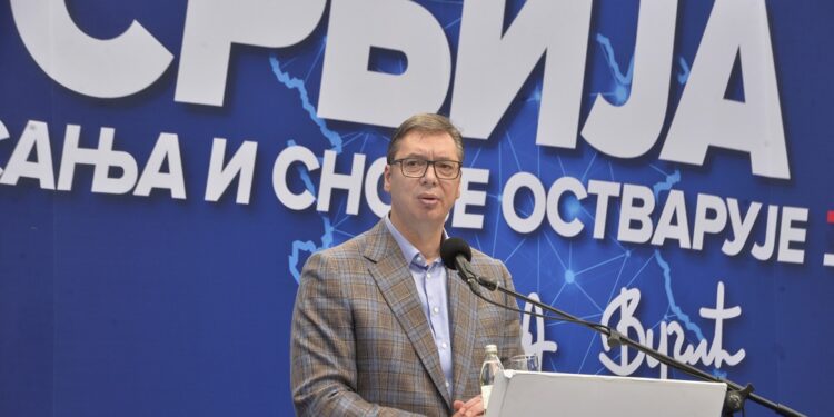 30.000 ljudi dočekalo Predsednika Vučića u Pančevu – Sa vama moja snaga i snaga Srbije je ogromna!