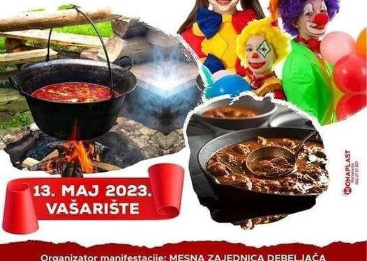 Manifestacija „Gulašijada“ u Debeljači 13. maja
