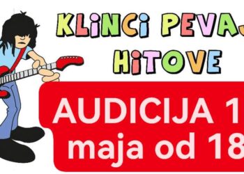Audicija za festival “Klinci pevaju hitove” 10. maja u Kovinu