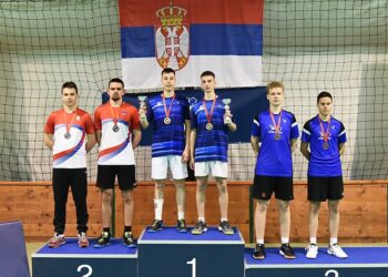 Dinamo sjajan na badminton Prvenstvu Srbije, osvojene medalje u svih pet juniorskih konkurencija