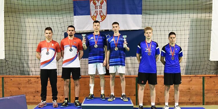 Dinamo sjajan na badminton Prvenstvu Srbije, osvojene medalje u svih pet juniorskih konkurencija